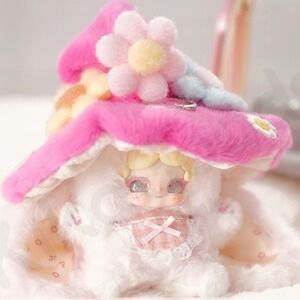 Lucky Deer Nai Witchs Letter Flower Language Prophet Plush Blind Box Pink‎ Bunny
